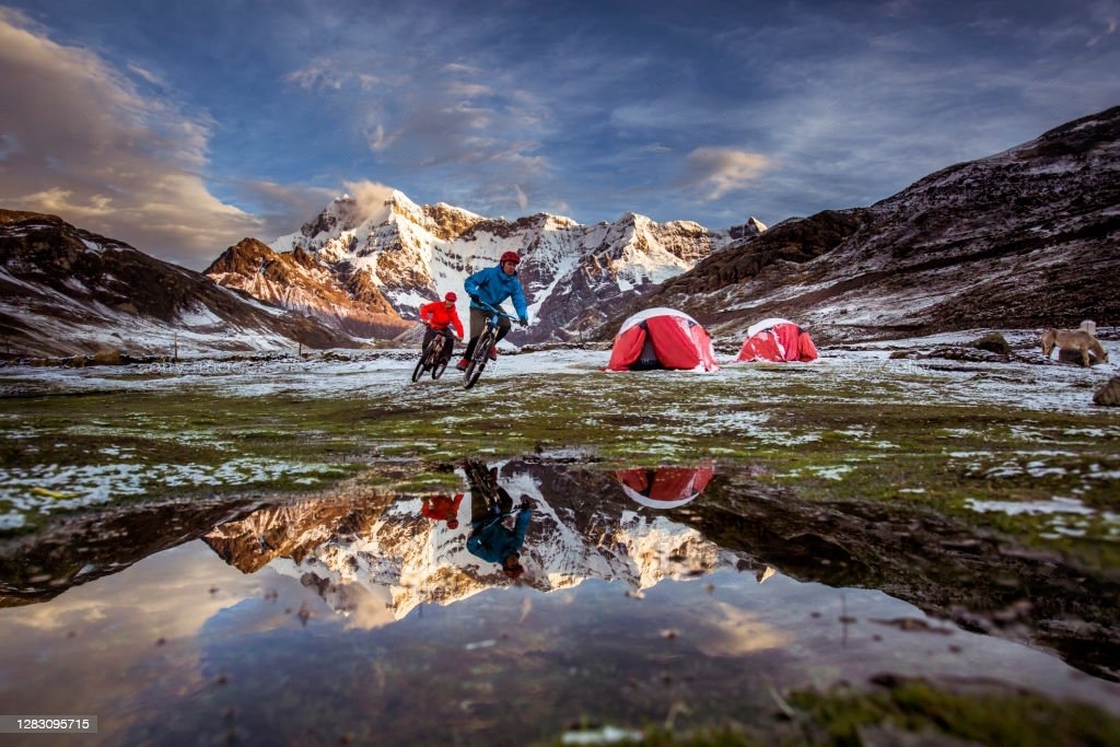 Camping in Peru