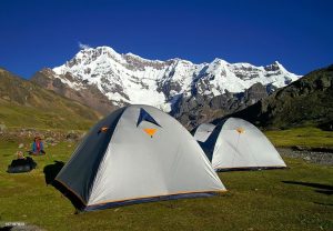 Camping in Peru